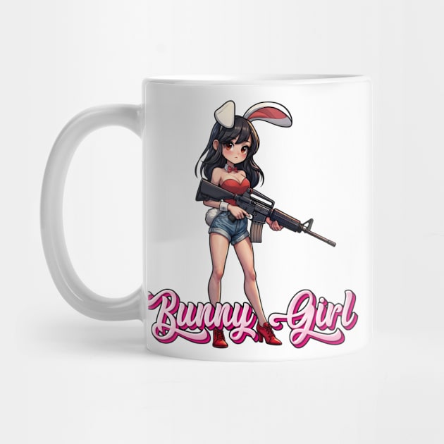 Tactical Bunny Girl by Rawlifegraphic